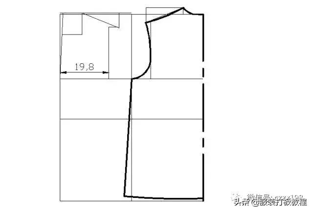 中式男装长袖裁剪与制作,零基础中式服装裁剪教程大全