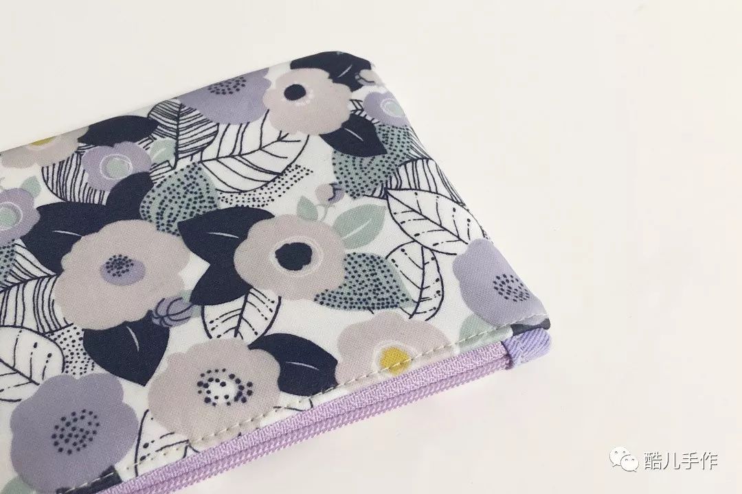 双层拉链收纳包缝制方法,布艺拉链收纳包