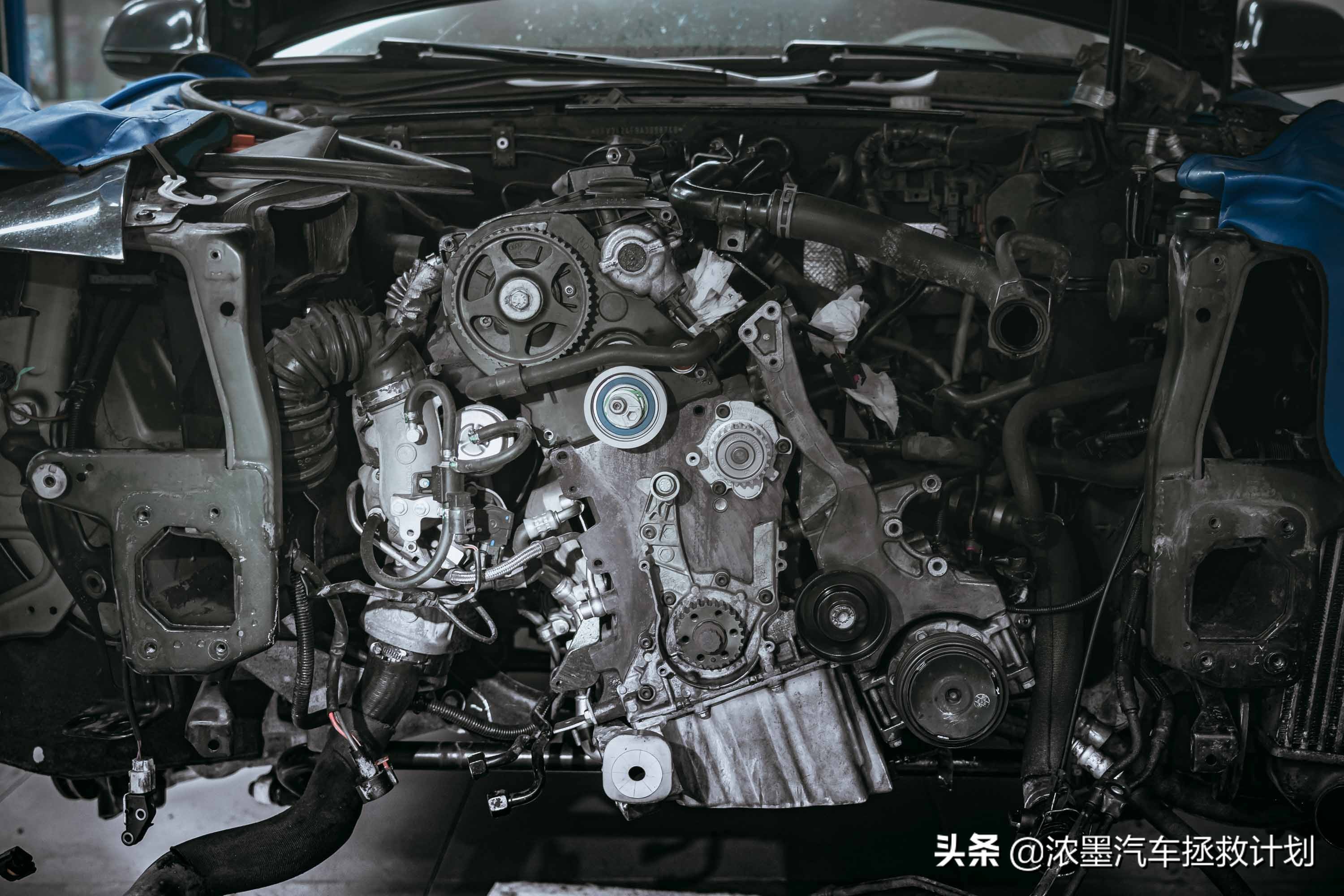 「交汇光影」一台奥迪A6老伙计的重生，时间如水也为这般美好驻足