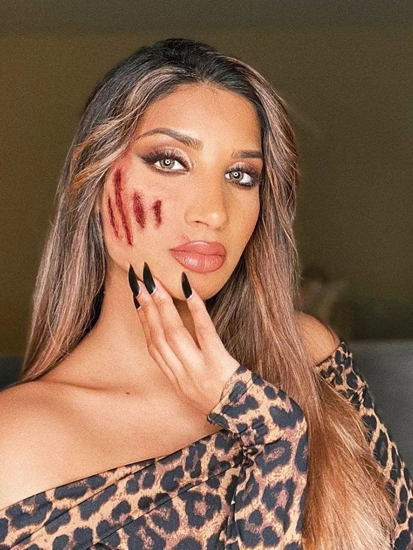 美妆博主万圣节妆容,国外美妆博主万圣节