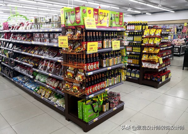 超市设计图视频,小超市货架摆放设计