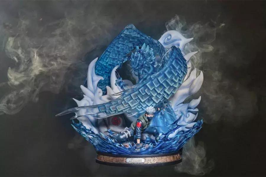 旗木卡卡西万花筒写轮眼手办,万花筒写轮眼宇智波鼬手办