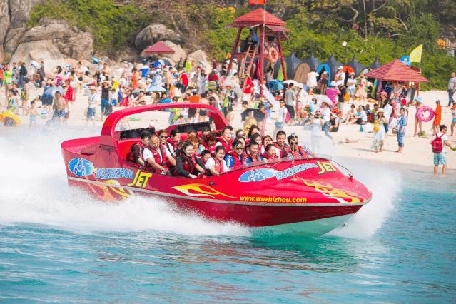 晚上的海棠湾,海棠湾真的很美