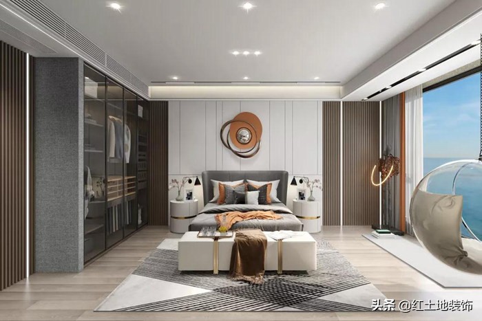 珠海简约风格书柜设计,珠海简约办公室装修效果图