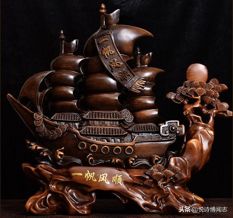 招财纳财的摆件,大号招财进宝铜钱摆件风水