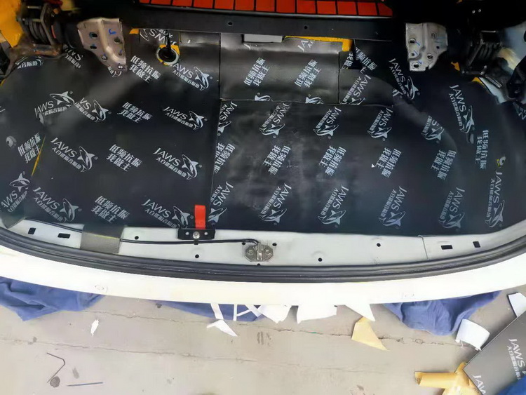 安静下来无锡祥兴本田奥德赛汽车隔音改装大白鲨