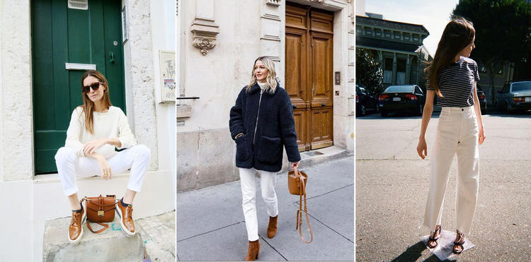 是件称职的“解忧”白裤工装！四季匹配能力：超级赞哦~