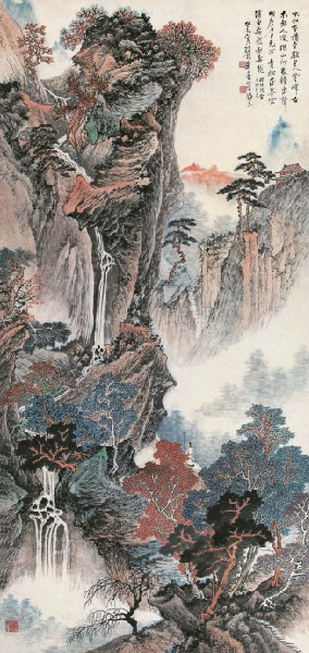 郑午昌花鸟,丝鬓散人郑午昌百幅绘画作品赏析