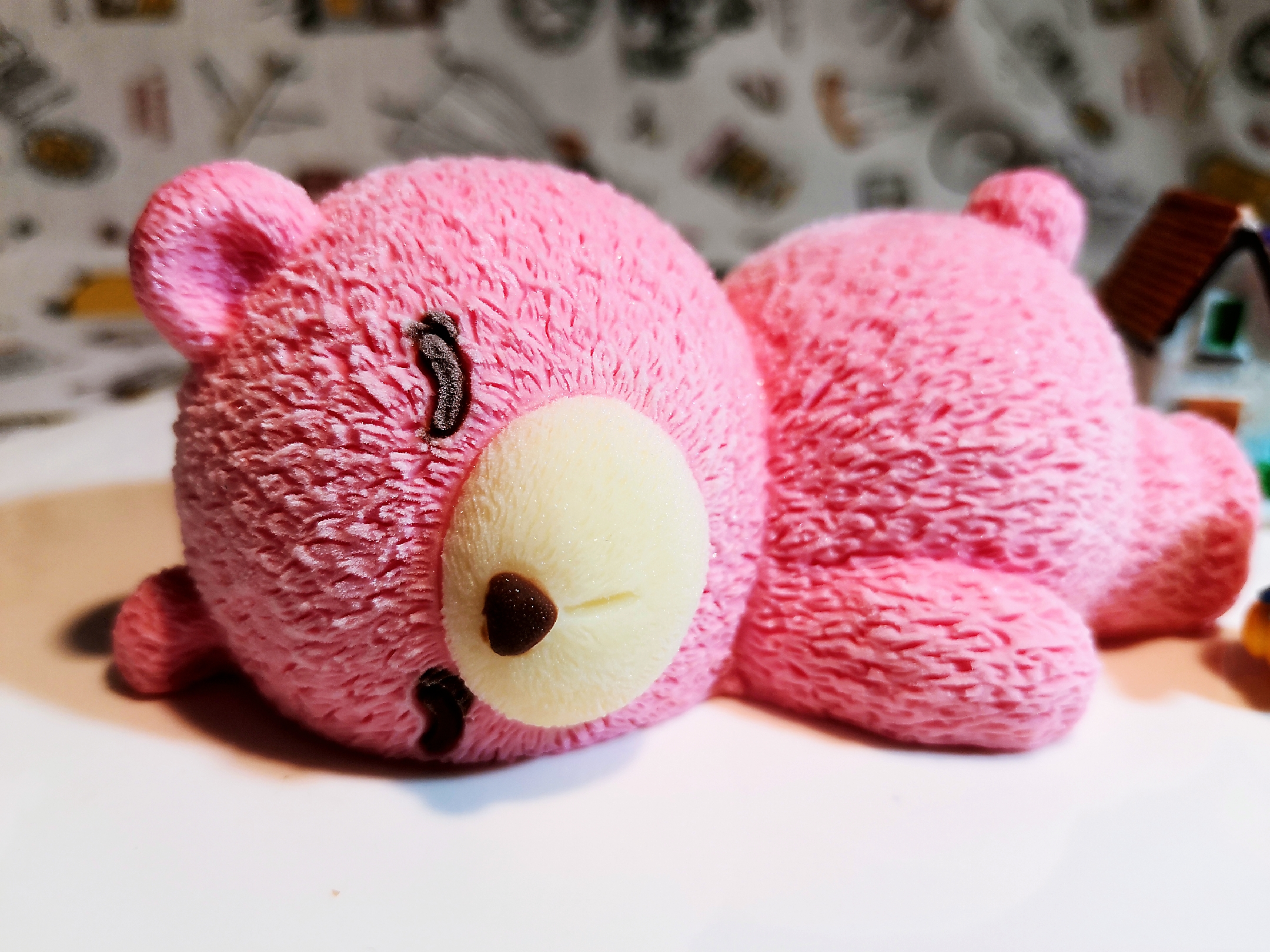 趴趴熊慕斯冰淇淋,趴趴熊慕斯蛋糕制作教程