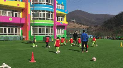 足球青训第一堂课如何训练,青训日记