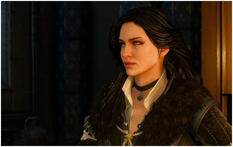 《巫师3》：从不喜怒于形的叶奈法，原来是官方钦定的唯一女主