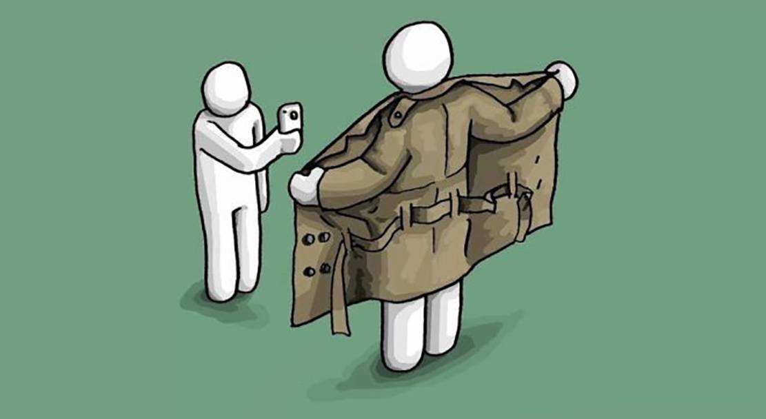 遇到男性露阴癖怎么办？美女：打他丫的！