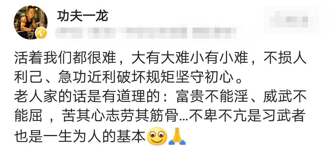 武僧一龙是真能打吗,武僧一龙怒怼黑粉