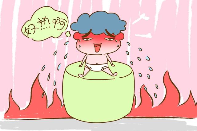 婴儿为什么爱长痱子,宝宝老爱出汗长痱子原因