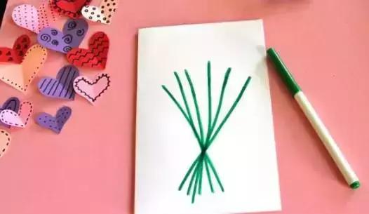 母亲节手工礼物贺卡有小机关,小学生手工母亲节贺卡美美的