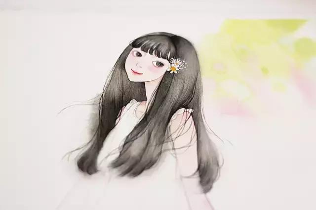 自己做ins插画卡片少女心 (少女心简单插画可爱小图案)