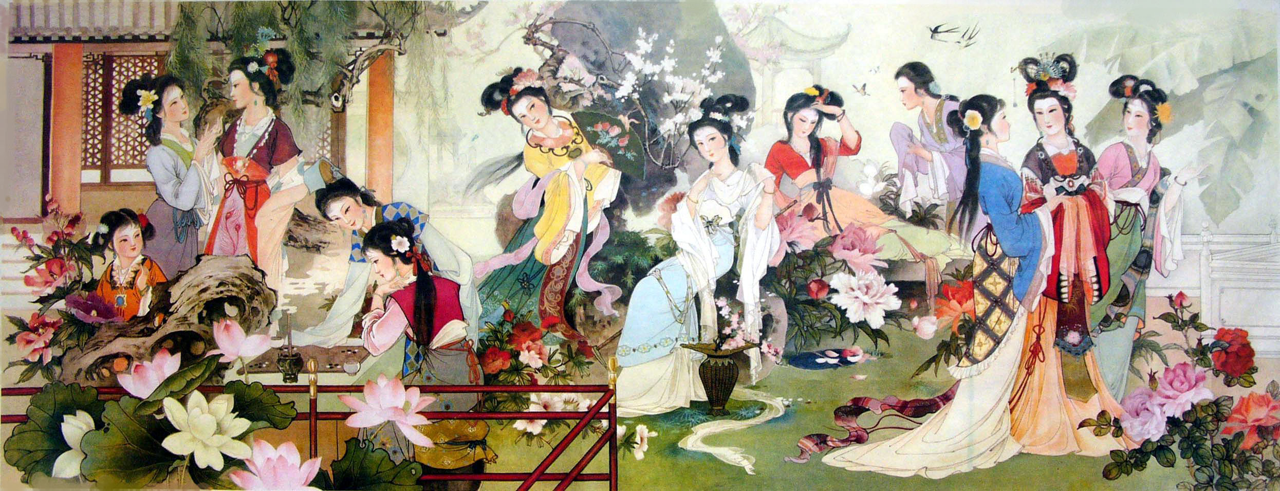 红楼梦中金陵十二钗的结局,红楼梦金陵十二钗人物及结局总结