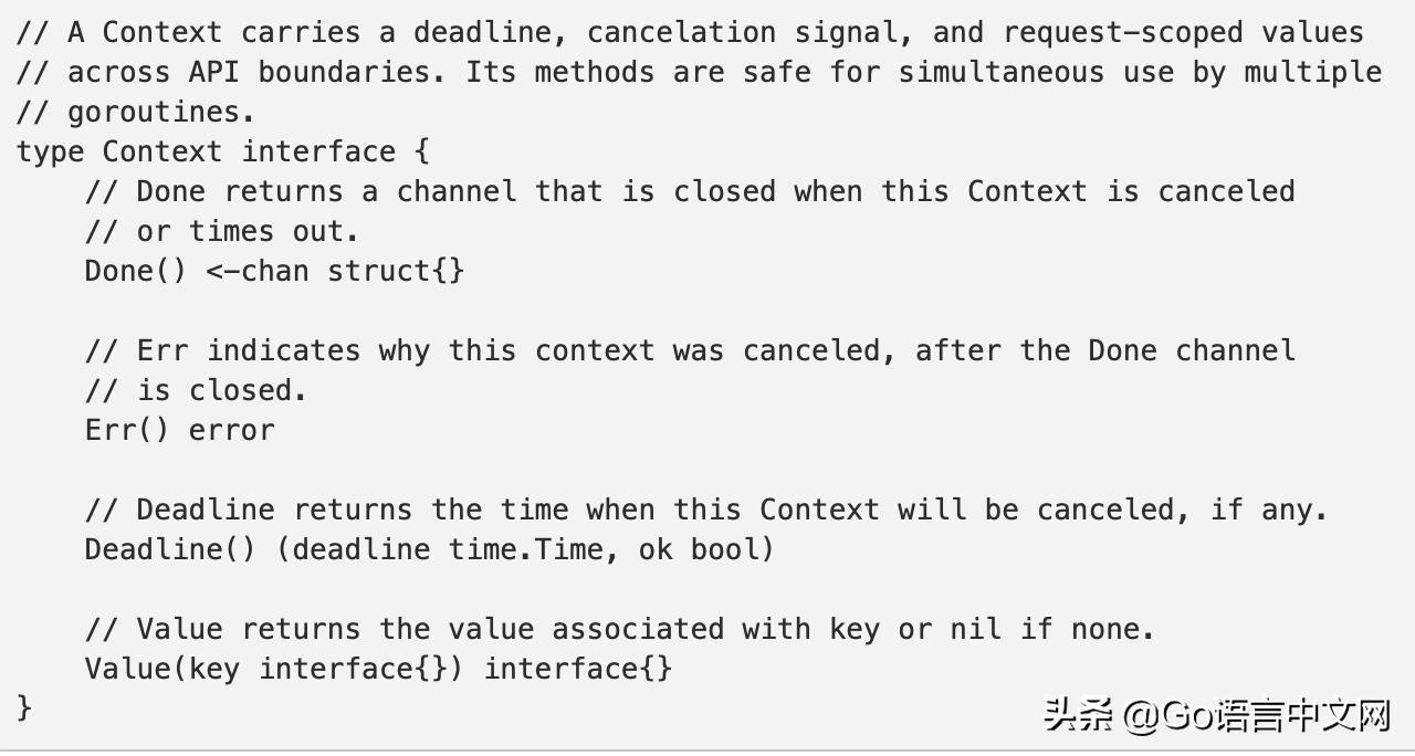 golangcontext包的用途,golangcontext使用方法