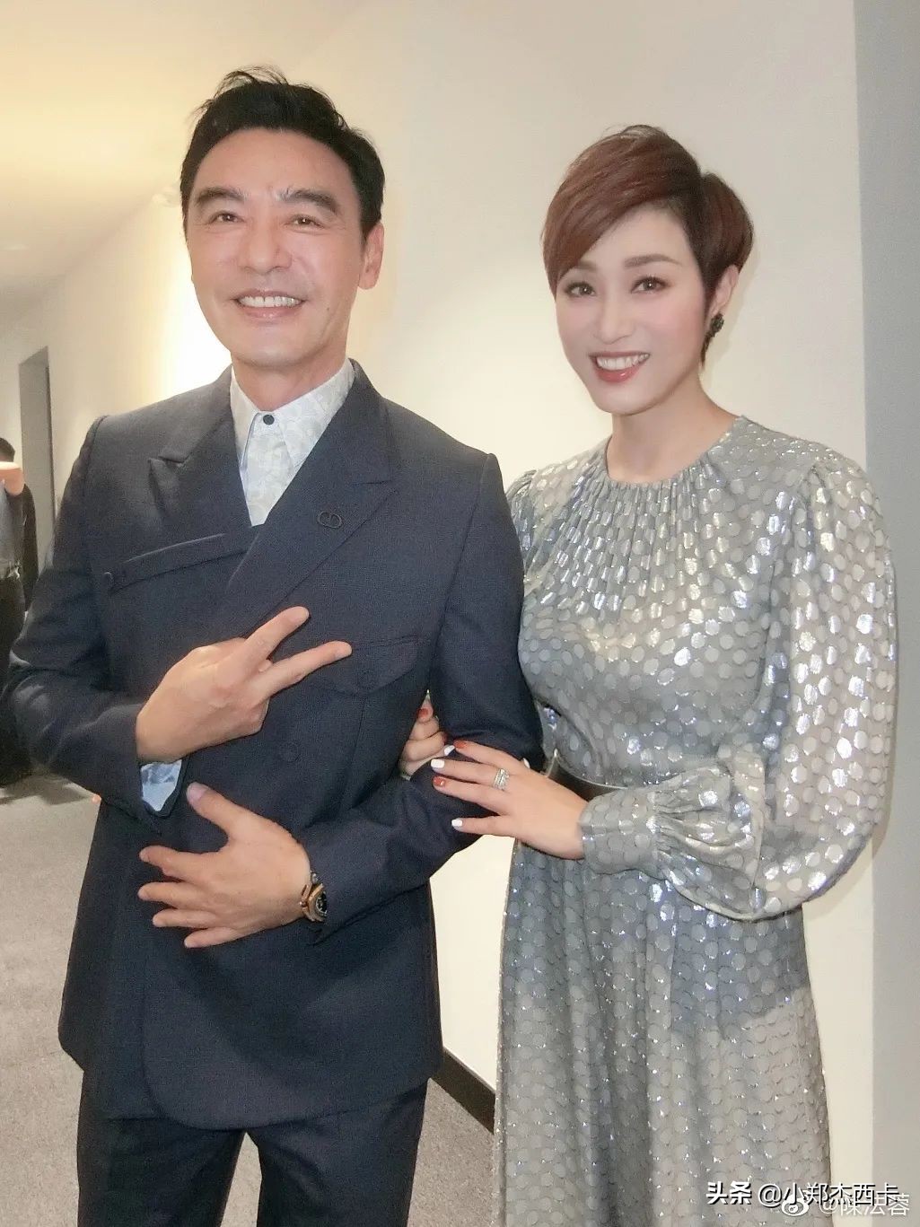 大湾区王菲出场谢霆锋表现,大湾区晚会谢霆锋王菲同台了吗