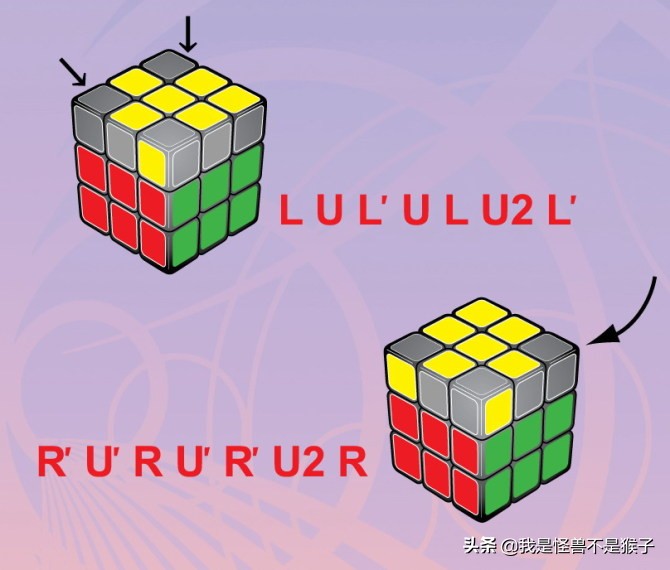 只需七步还原魔方,只要四步就能还原的三阶魔方