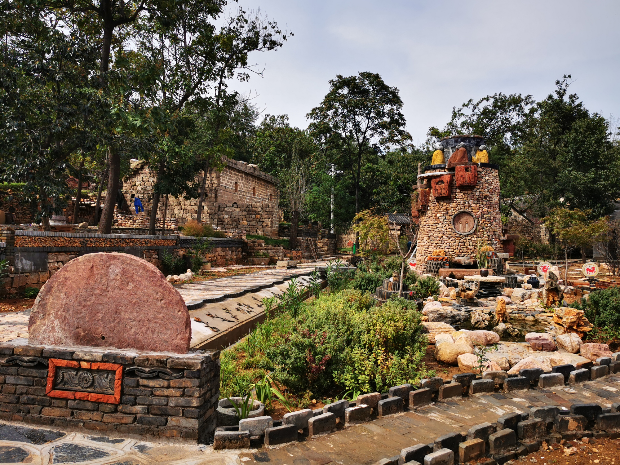 洛阳龙潭大峡谷古村落,洛阳龙潭古村落