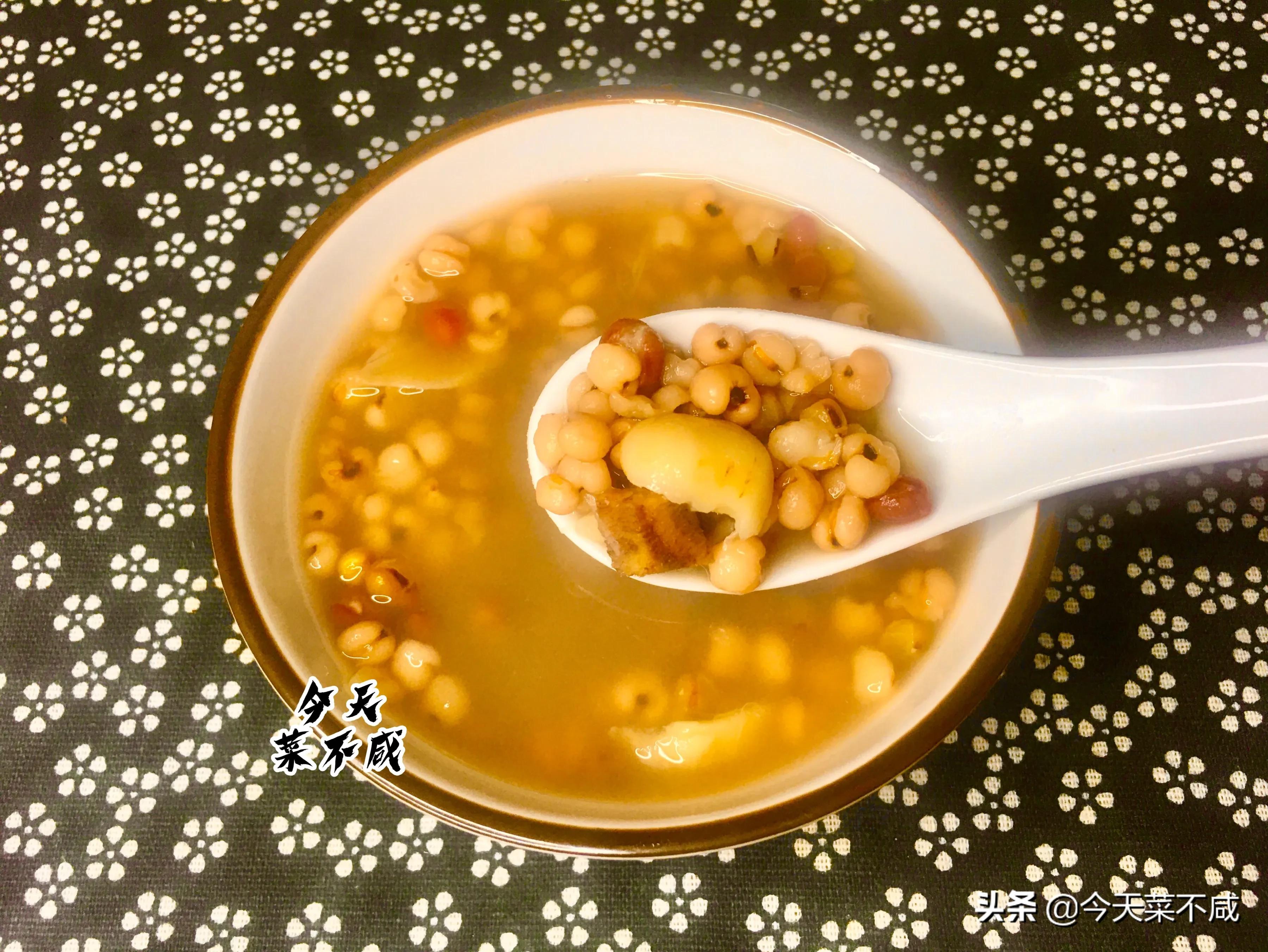 伏天喝红豆薏米水祛湿气效果好,红豆绿豆薏米汤每天喝几次