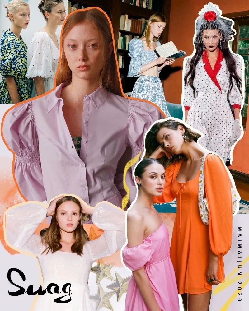 泡泡袖洋气时尚打底个性款,高级感泡泡袖显瘦上衣