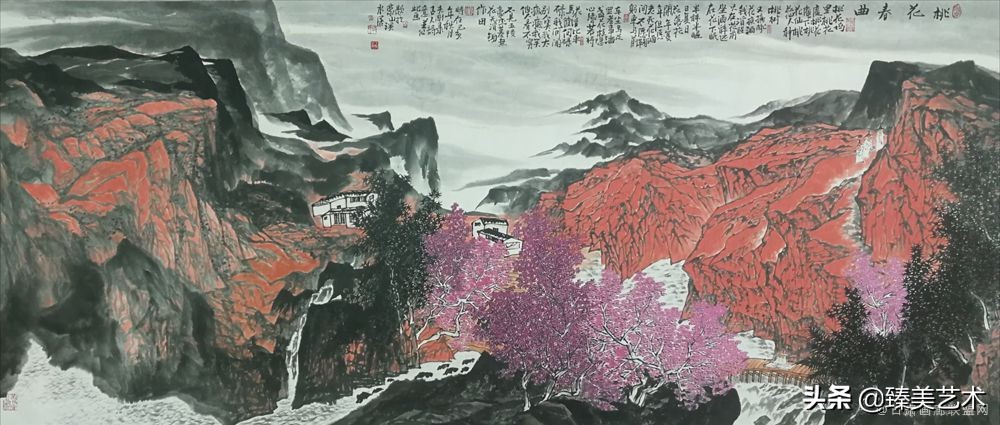 笔墨营造腾升的“心像”——祝夫刚山水画赏析