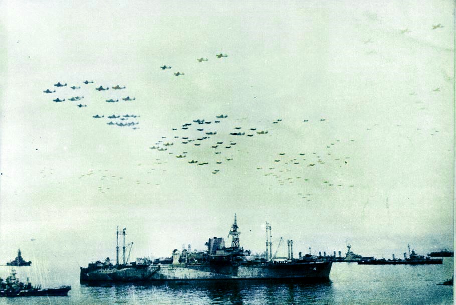 战犯老照片,处决日本七大战犯影像