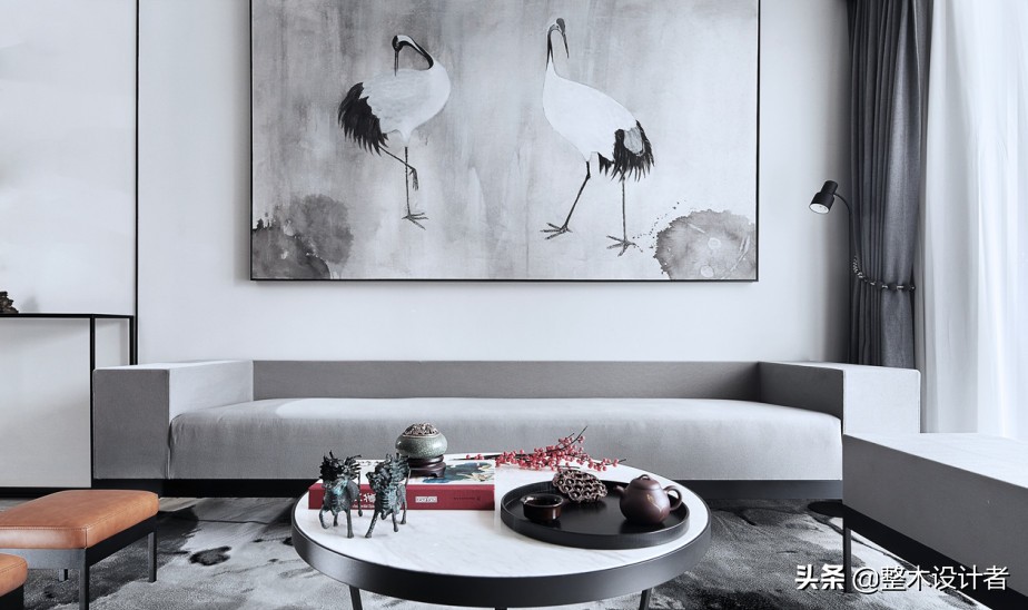 广州设计师设计的家极简风,设计师家的中式装修