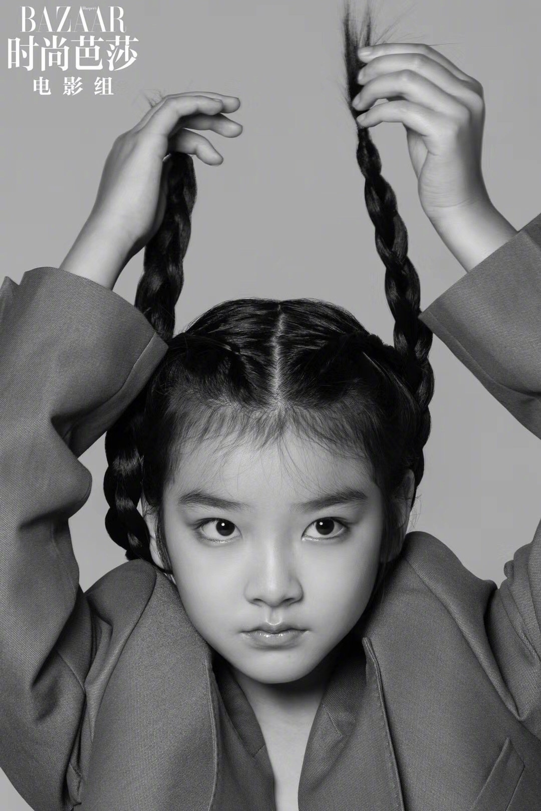 年仅10岁的她，成为今夏最耀眼的“戏精”，王圣迪时尚大片出炉