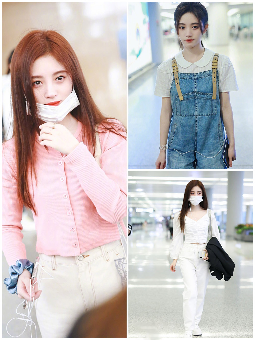 身高只有159的鞠婧祎,穿搭却能显高显瘦,小个子女生也能撑起来