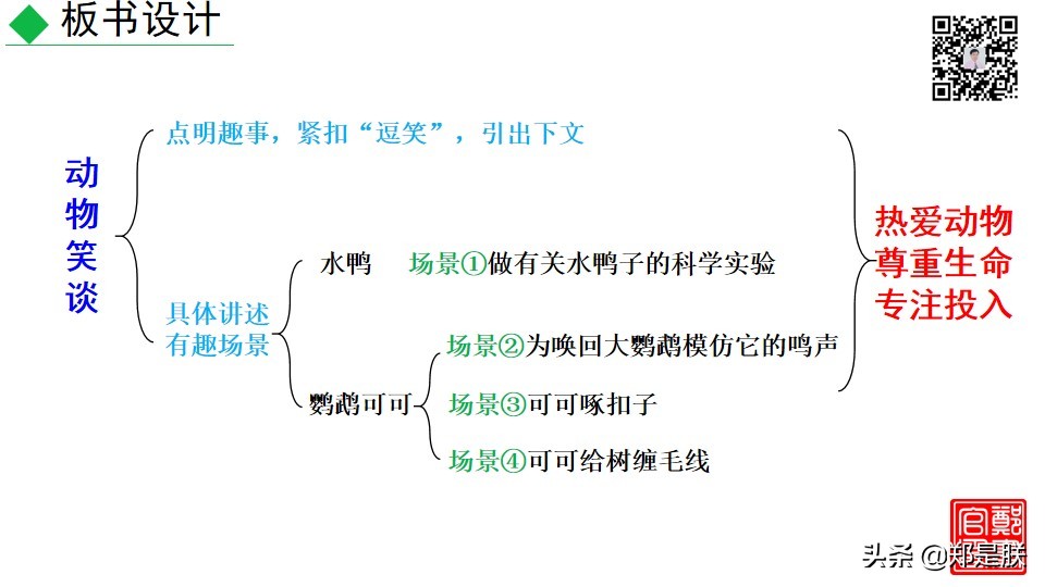 七上人教版第十七课动物笑谈课件,七上语文动物笑谈
