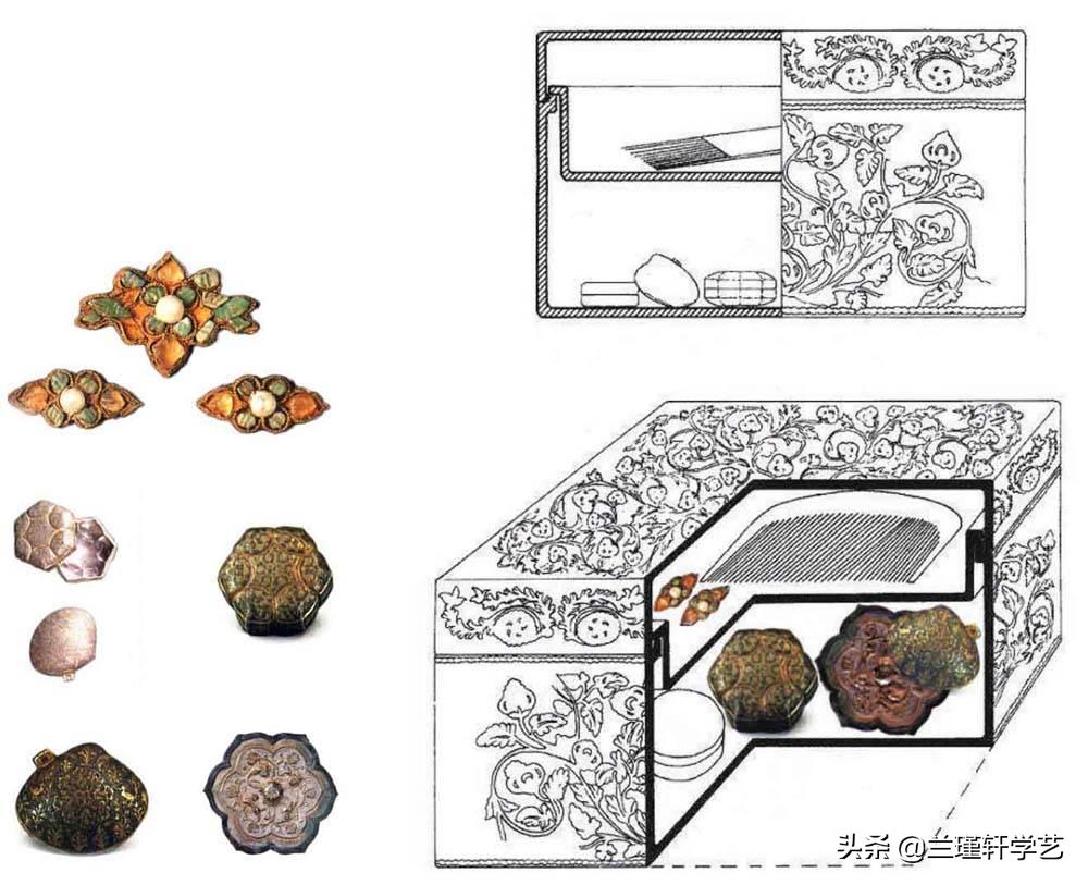 中国唐妆妆容,中国唐朝女性妆容