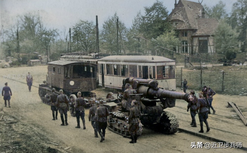 苏军重炮平射,斯大林格勒保卫战苏军两千门火炮
