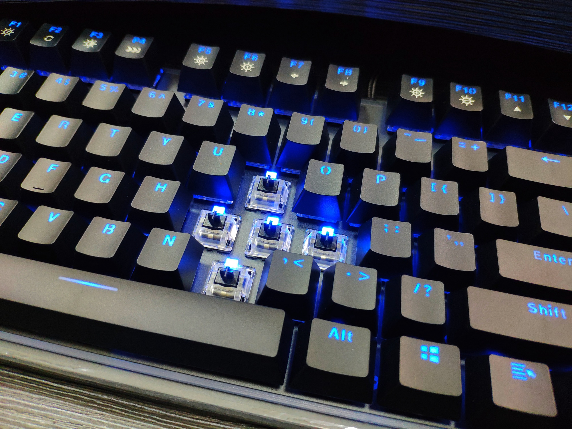 雷柏v720键盘灯光关闭,雷柏rapoov720s机械键盘