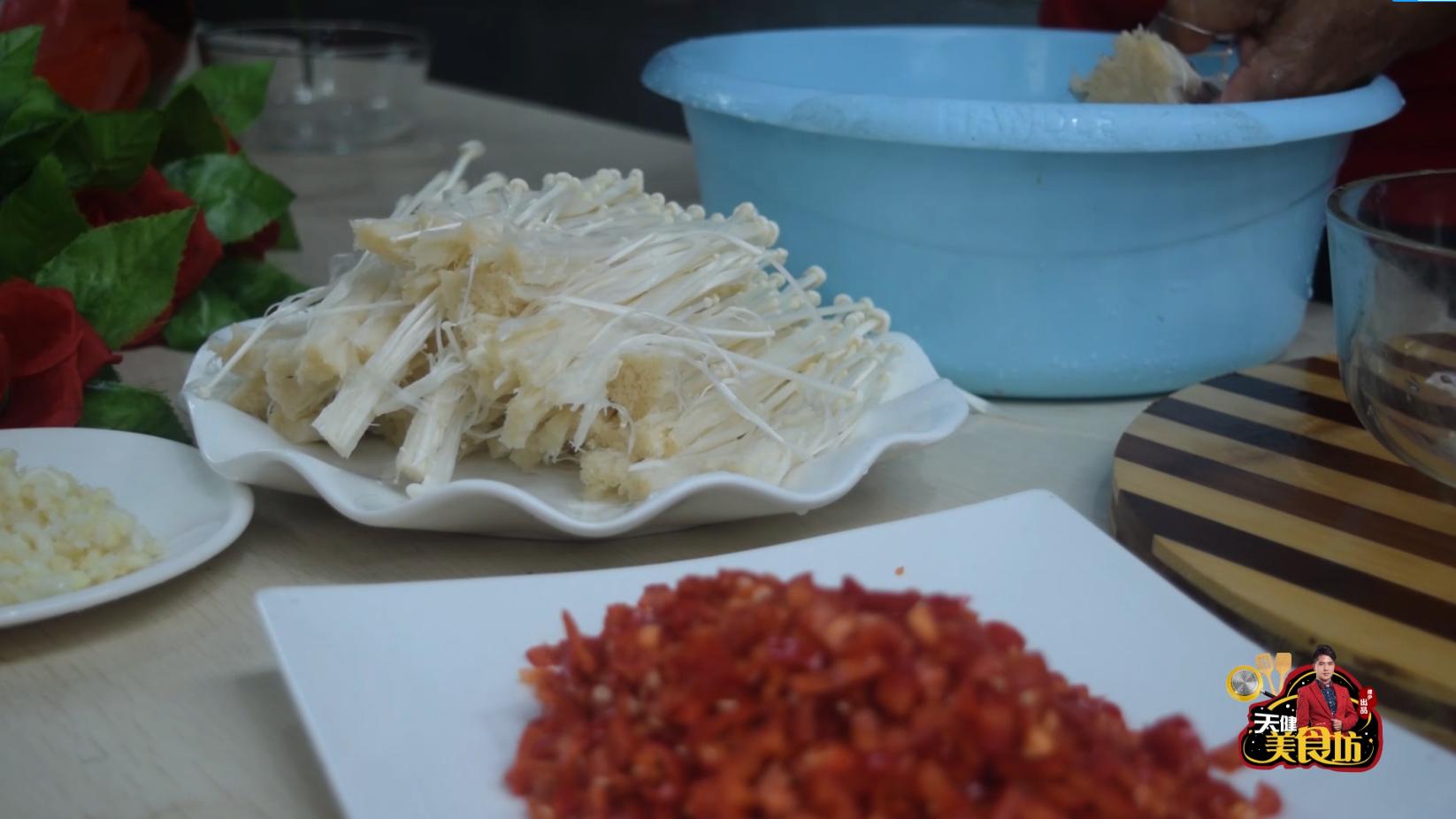 金针菇怎么做爆辣又简单,金针菇怎样做辣才好吃