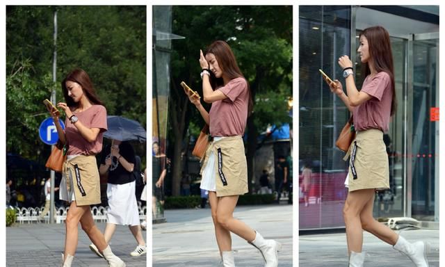 围裙搭什么好看,女士居家棉布围裙怎么搭配