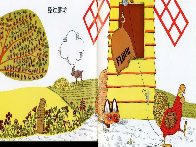 母鸡萝丝去散步故事背景音乐,一个母鸡散步的故事