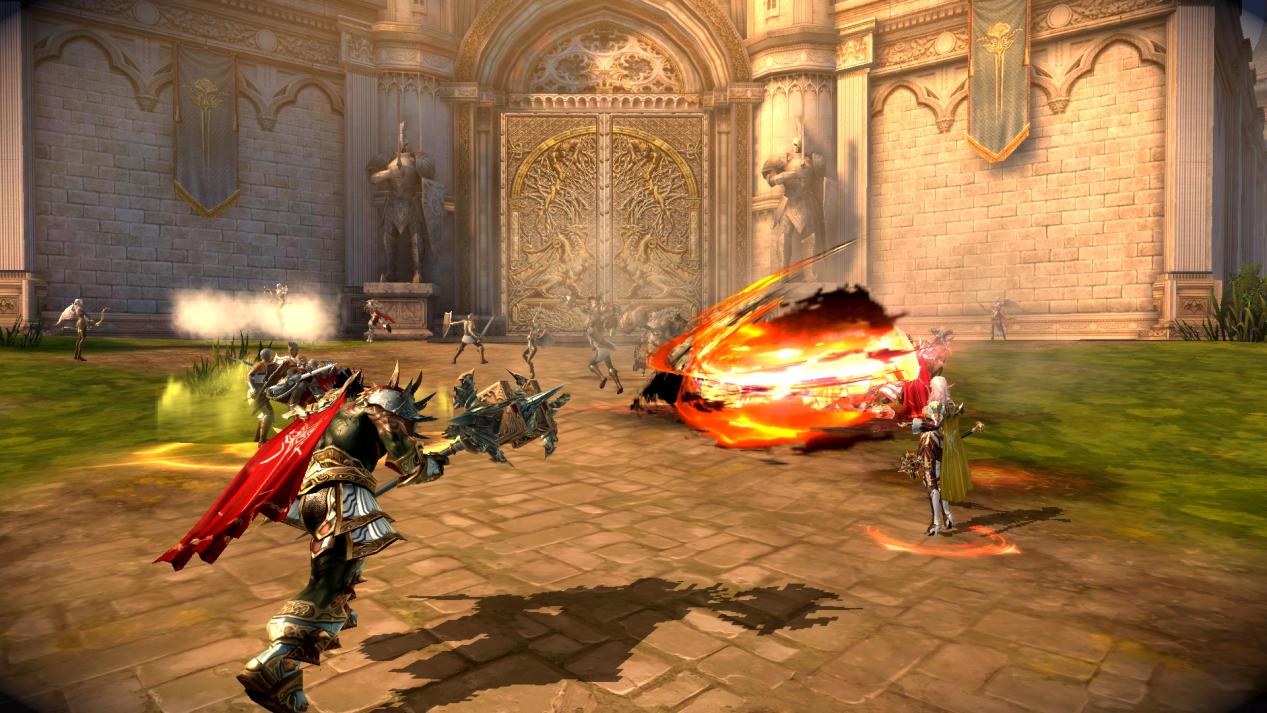 天堂2血盟韩国游,收入过亿的手机游戏