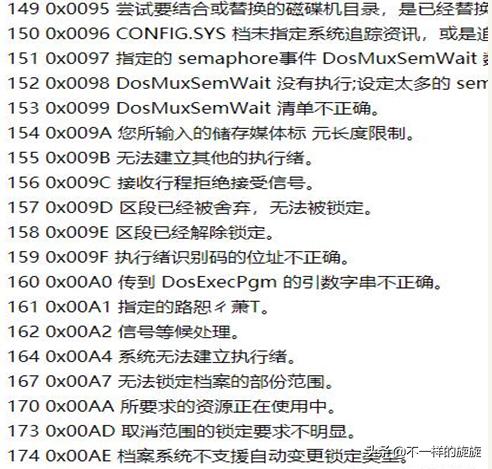 电脑使用过程中蓝屏代码大全,教你常见的电脑蓝屏代码大全