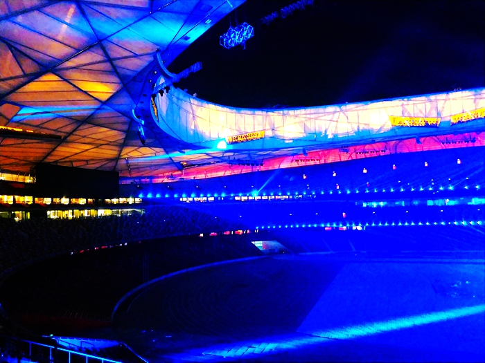 2019年鸟巢国庆灯光秀,鸟巢夜光系列