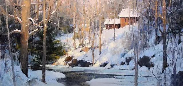 中俄友好美术作品,俄罗斯画家的油画艺术美到极致