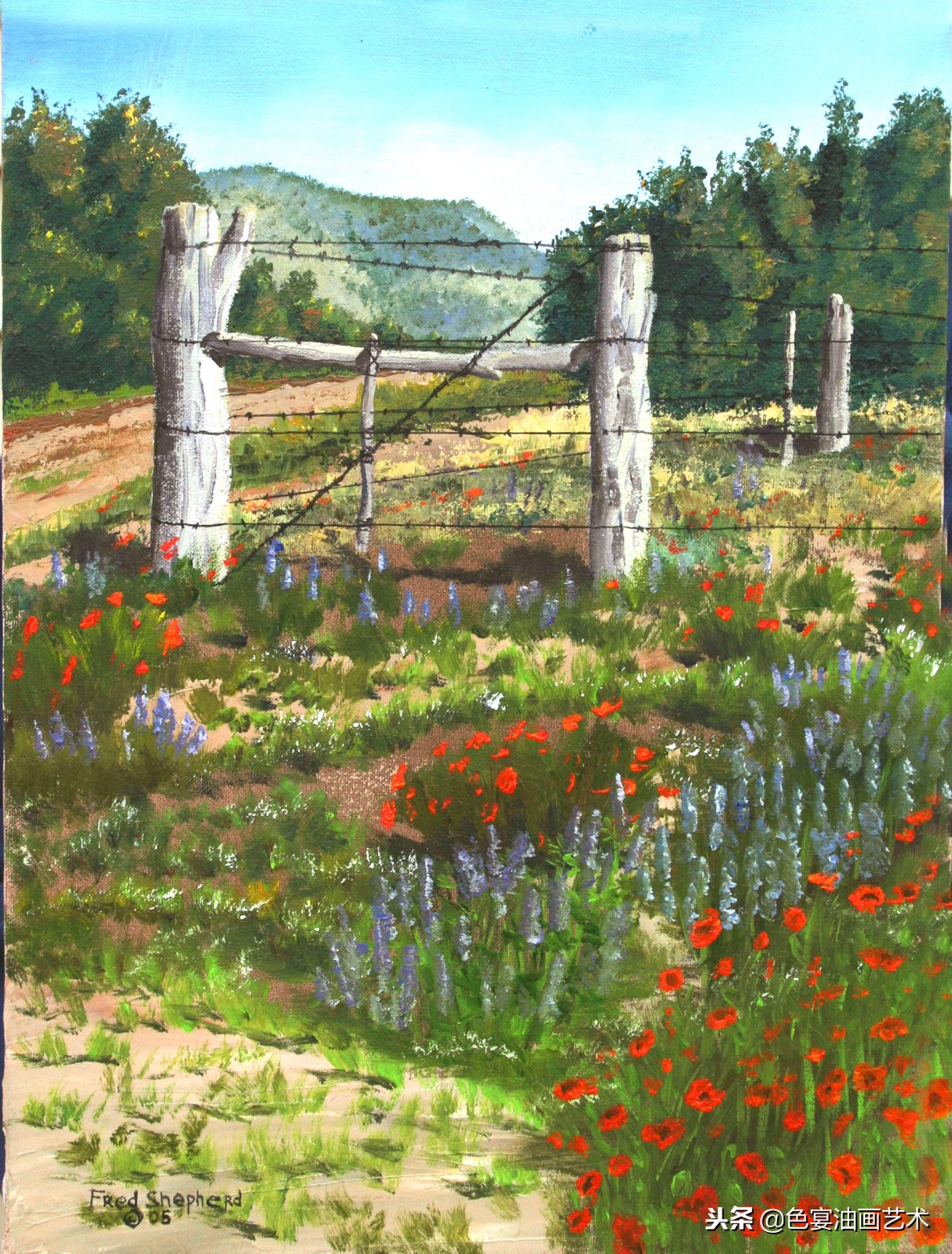 俄罗斯油画大师风景油画教程视频,油画大师油画风景创作教学视频