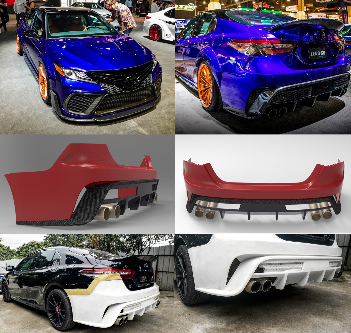 回忆杀2018变装,七代经典凯美瑞改装外观最佳案例