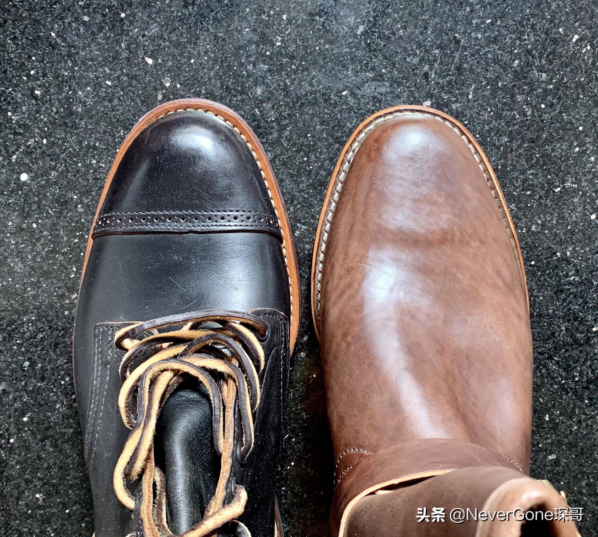 一双少见但高端的电工雨鞋——Viberg2060马皮工程师