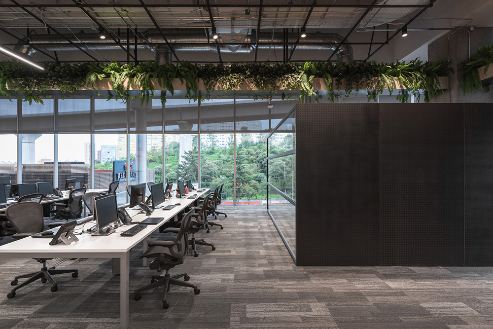 活力多彩Santander桑坦德银行墨西哥办公设计欣赏