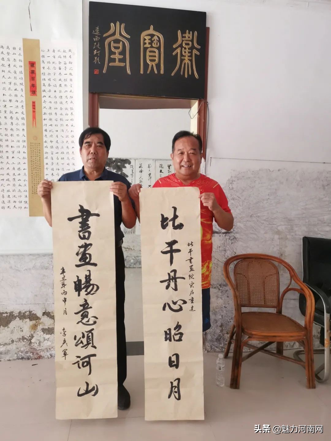 八方有爱在行动,助力比干画院重建再现辉煌