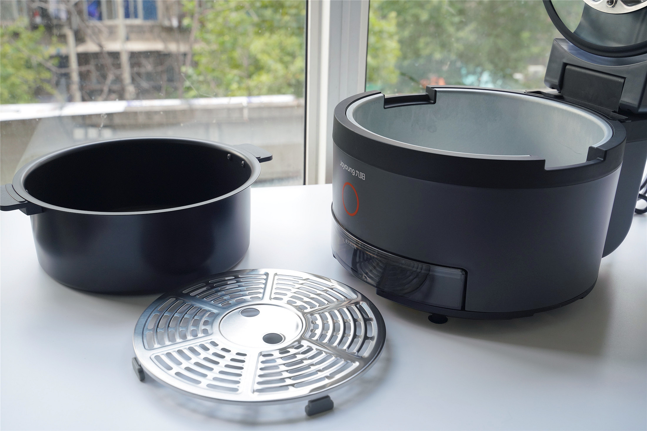 九阳蒸烤箱空气炸锅一体,九阳蒸烤炸一体空气炸锅使用