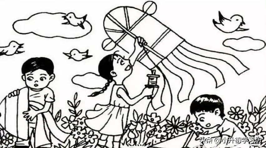 一年级开学第一天的看图写话,二年级寒假看图写话9篇